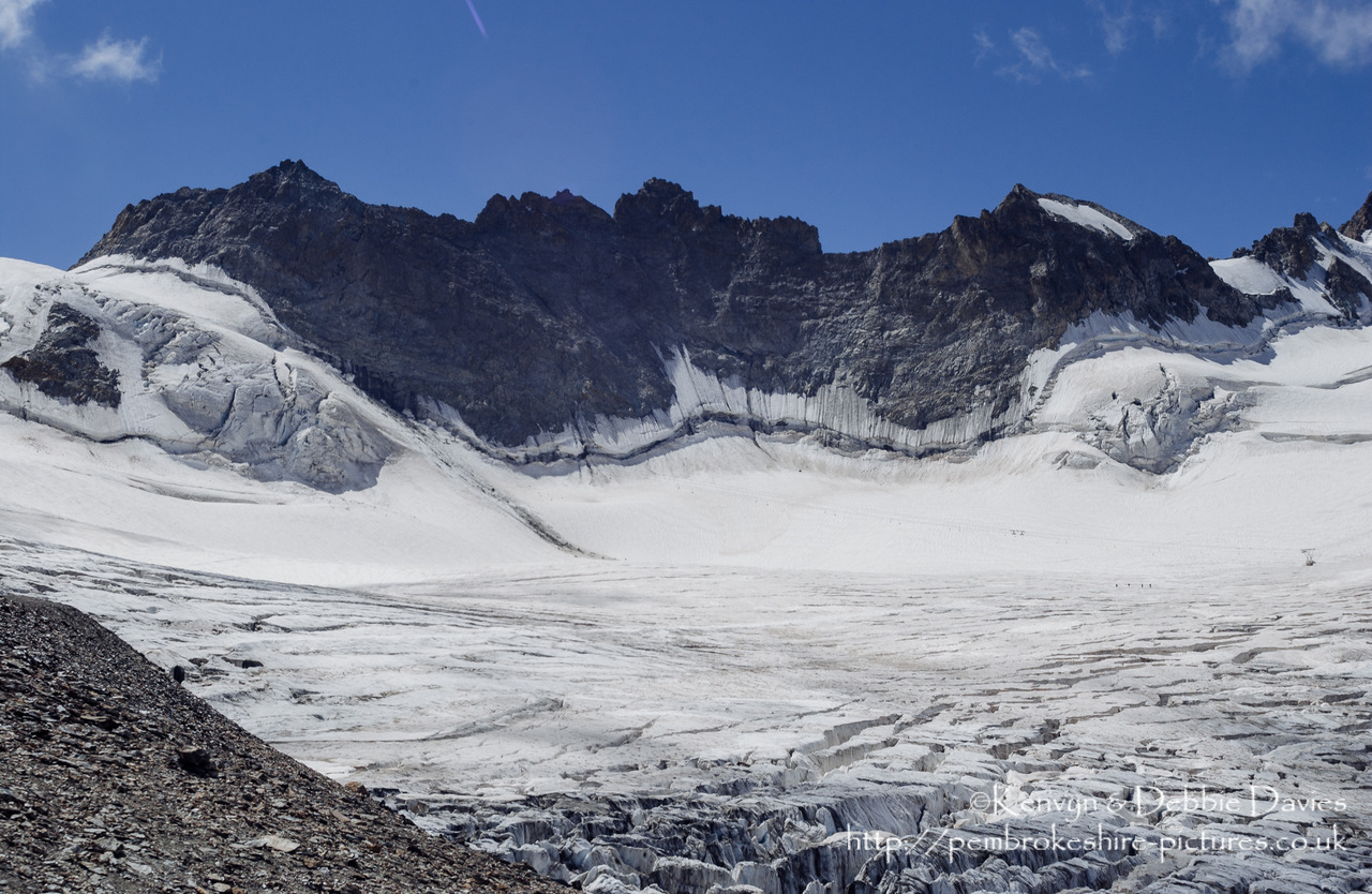 Glacier Du Vallon, La Grave in Provence-Alpes-Cote-d'Azur, France. Taken in 2003 with a Nikon D1X